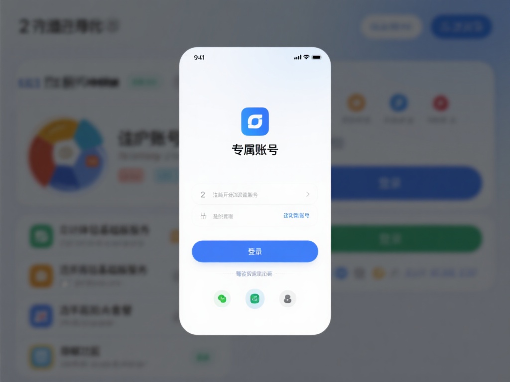 2. 注册并登录账号
完成安装后，用户需创建一个
