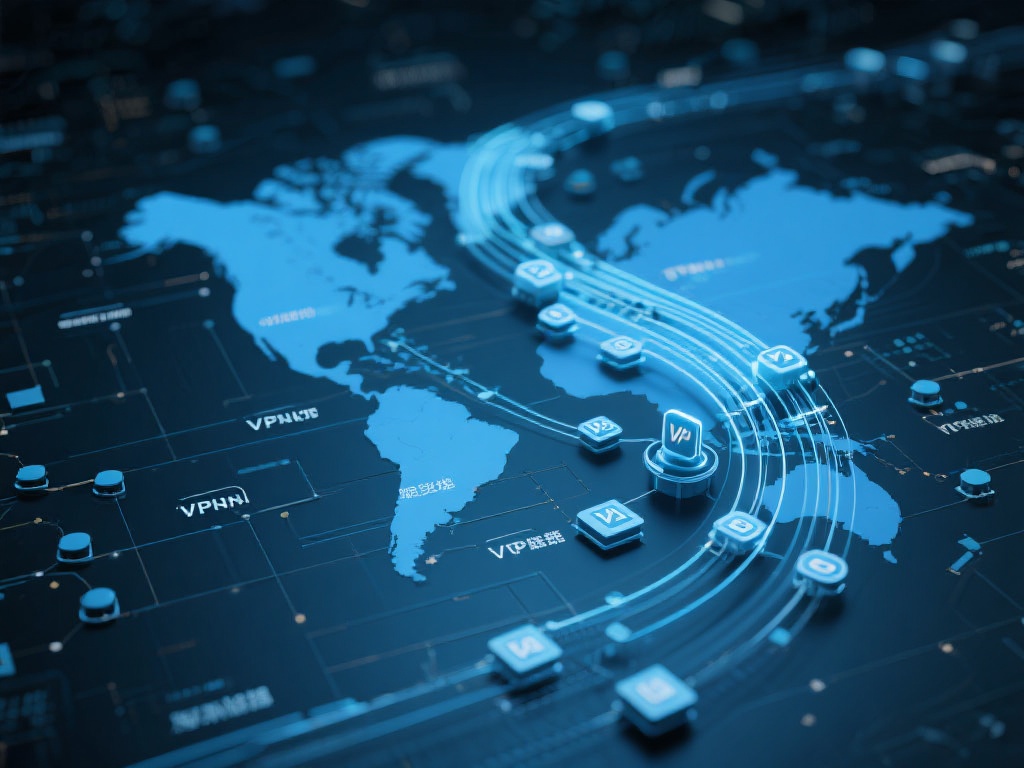 服务器距离过远
VPN工作时，数据需要绕过中间节