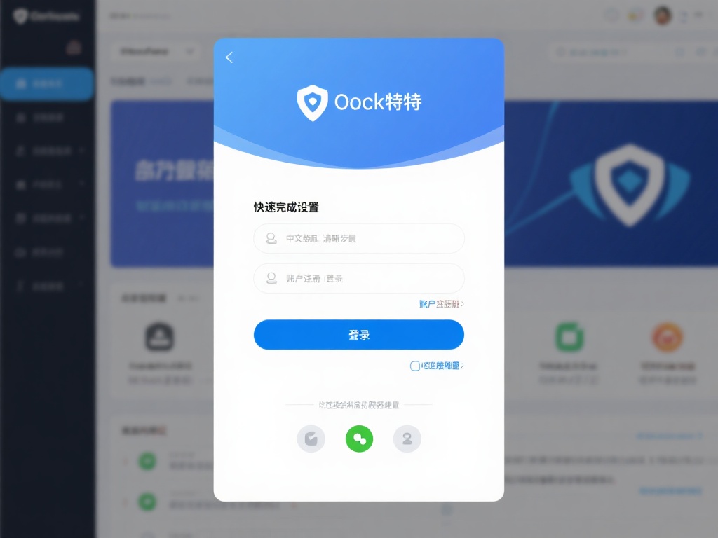 快速完成设置与登录
安装后，根据提示选择账户注册